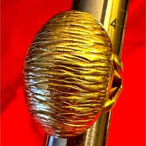 WOW POSHMARK - Authentic Gold Dome Ring